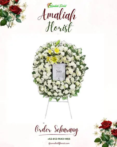 Krans Bunga Duka Deudeul